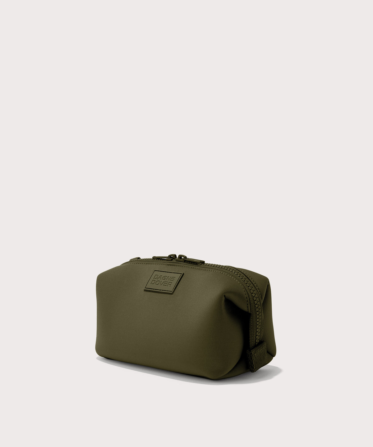 Hunter Toiletry Bag in Dark Moss. Small - Image 4