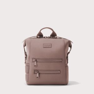 Indi Diaper Backpack in Dune. Small